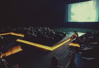 Archipelago Cinema مبنى السينما العائم في تايلندا